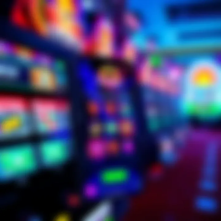 User interface of the Arkansas Lottery App showcasing vibrant design and functionality