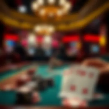 Strategic Elements in Mobile Poker Visual representation of poker game strategies