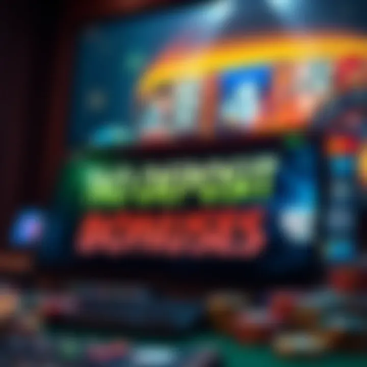 Explore the Thrill of No Deposit Bonuses Exciting online casino interface showcasing no deposit bonuses