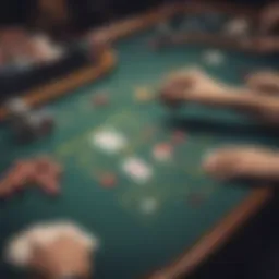 A detailed view of Betfair Poker's sleek user interface showcasing various game options.