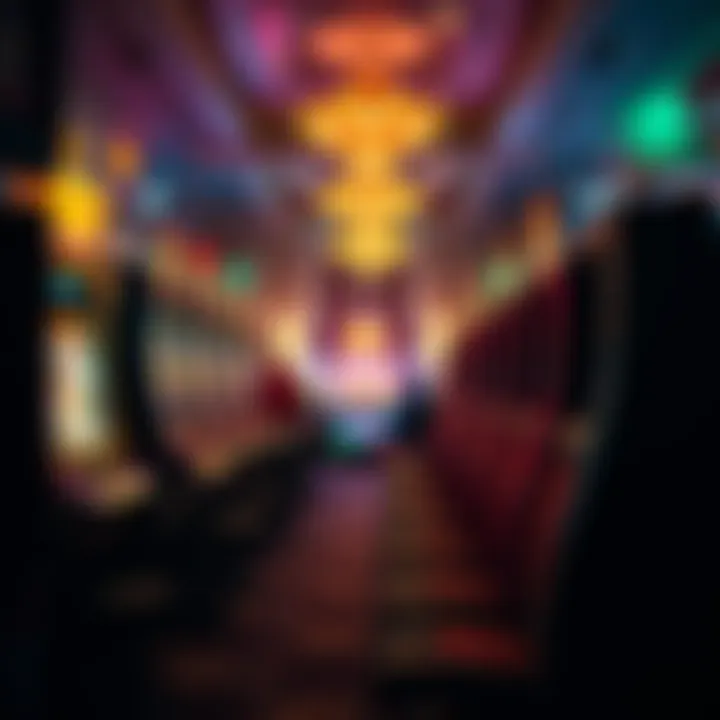 A visualization of the psychological effects of gambling