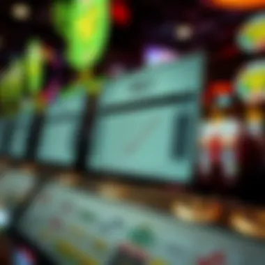 A strategic approach to playing slot machines depicted through charts