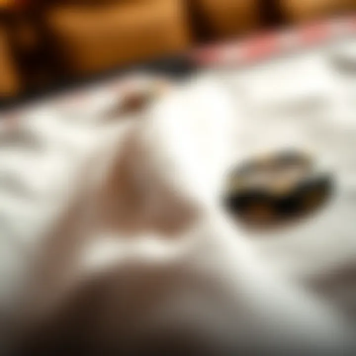 Casino Fabric Texture Close-up of fabric texture suitable for casino events