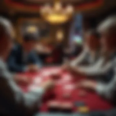 Timeless Tradition: Engaging in Classic Card Games Classic card game being played at a table