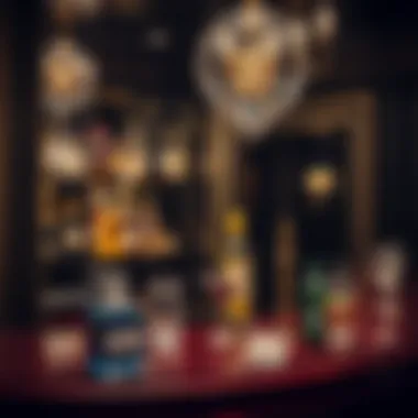 Refined Indulgence: The Exclusive Bar at Crockfords Elegant bar area with exclusive spirits