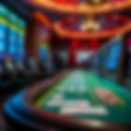 Diagram illustrating payout calculations at Crosswinds Casino