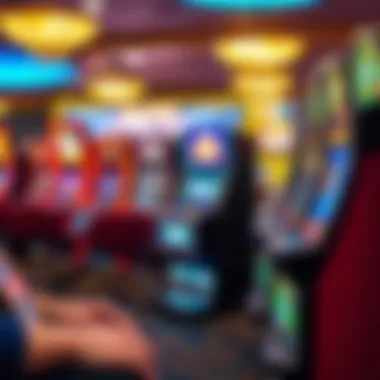 Visual representation of various online slot games available in Connecticut