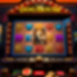 Visual representation of the Dog House slot game interface showcasing its reels and symbols