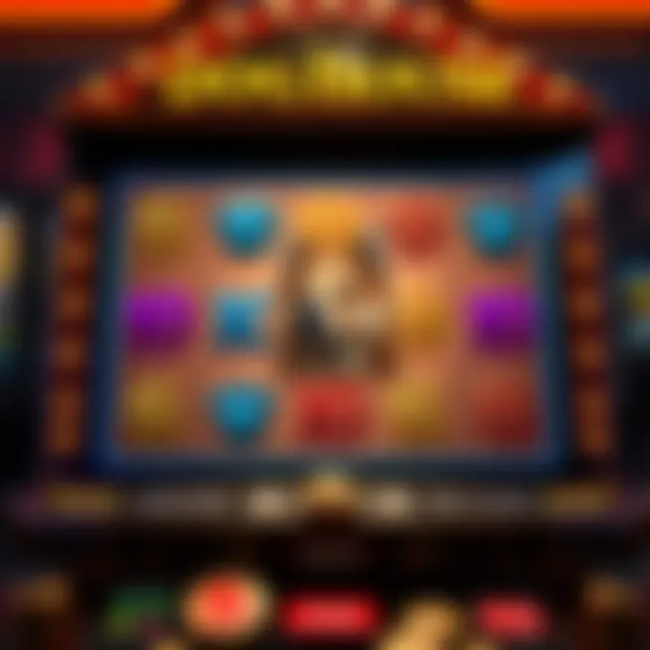 Visual representation of the Dog House slot game interface showcasing its reels and symbols