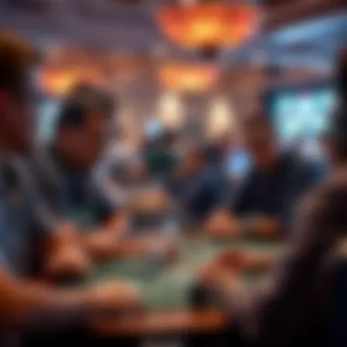 Fantasy sports enthusiasts engaged in discussion