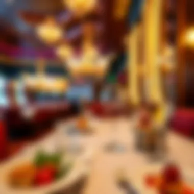 Gourmet dining experience featuring exquisite cuisine in Las Vegas