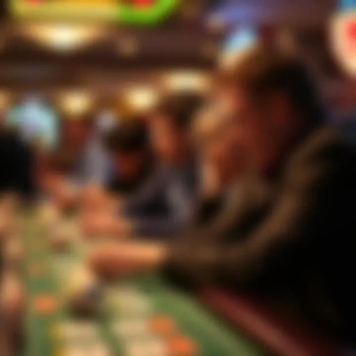 Players engaged in a thrilling game of bingo, showcasing strategy and focus