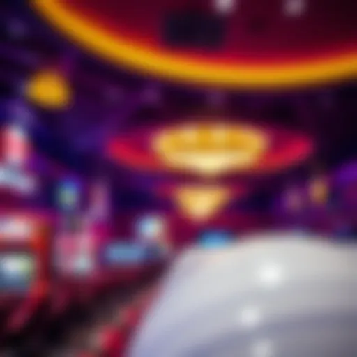 A vibrant bingo hall filled with excitement and anticipation