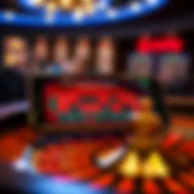 A strategic overview of different betting strategies for Android roulette displayed on a smartphone screen.