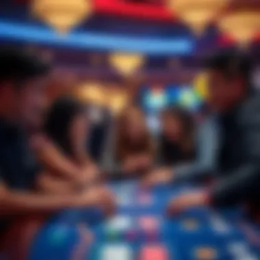 Engaged players enjoying an immersive gaming experience