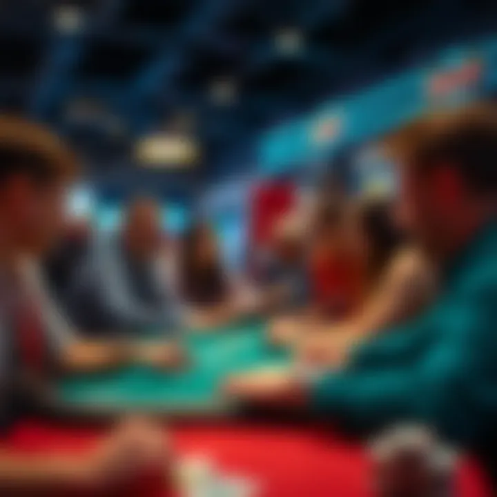 Community gathering at a BCslots event