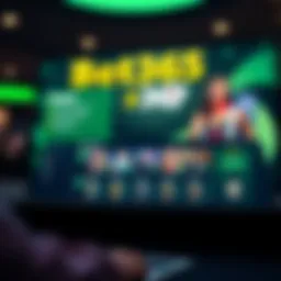 A digital interface showcasing Bet365 promotions