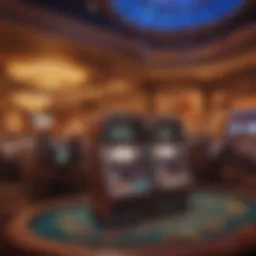Vibrant atmosphere of Mohegan Sun casino