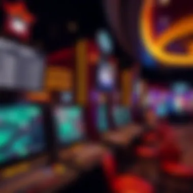 Innovative Sports Betting Experience High-tech sports betting kiosk