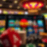 Exciting casino app interface showcasing various games