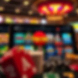 Exciting casino app interface showcasing various games