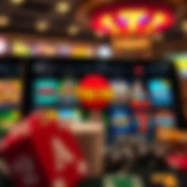 Diverse Game Selection on Casino Apps Exciting casino app interface showcasing various games