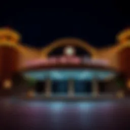 Exterior view of Clearwater River Casino showcasing its architecture