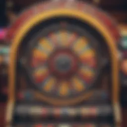 Dancing Drums slot machine display showcasing vibrant graphics