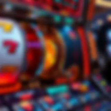 An intricate diagram illustrating the mechanisms behind slot machine technology