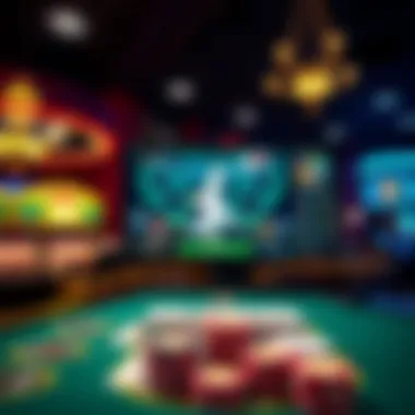 Eagle Casino Digital Interface A digital representation of the Eagle Casino game interface