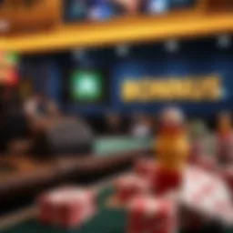 Illustration of various betting bonuses