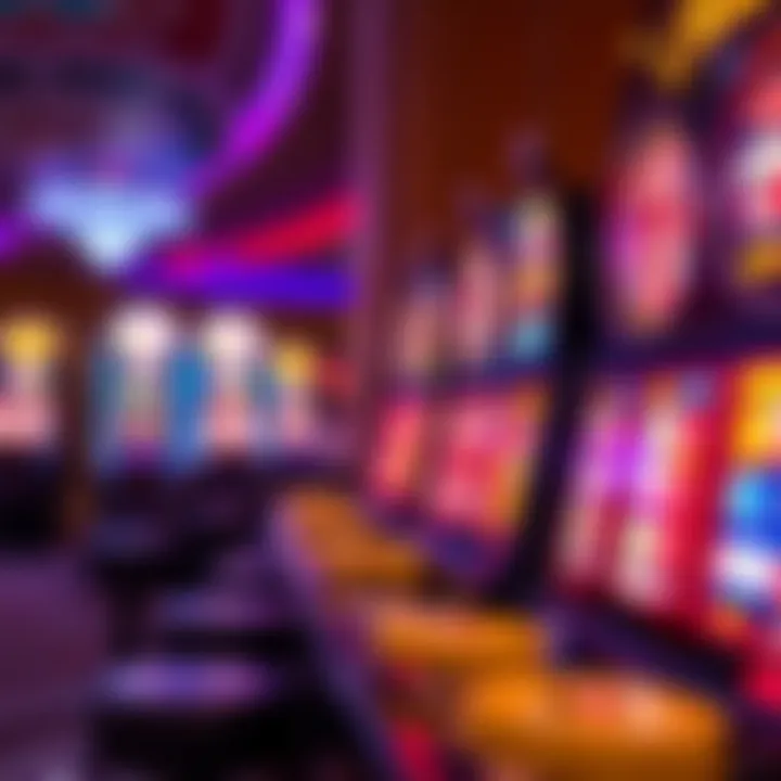 A close-up view of a gaming machine accepting free coins