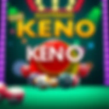 An infographic displaying keno strategies and tips for success