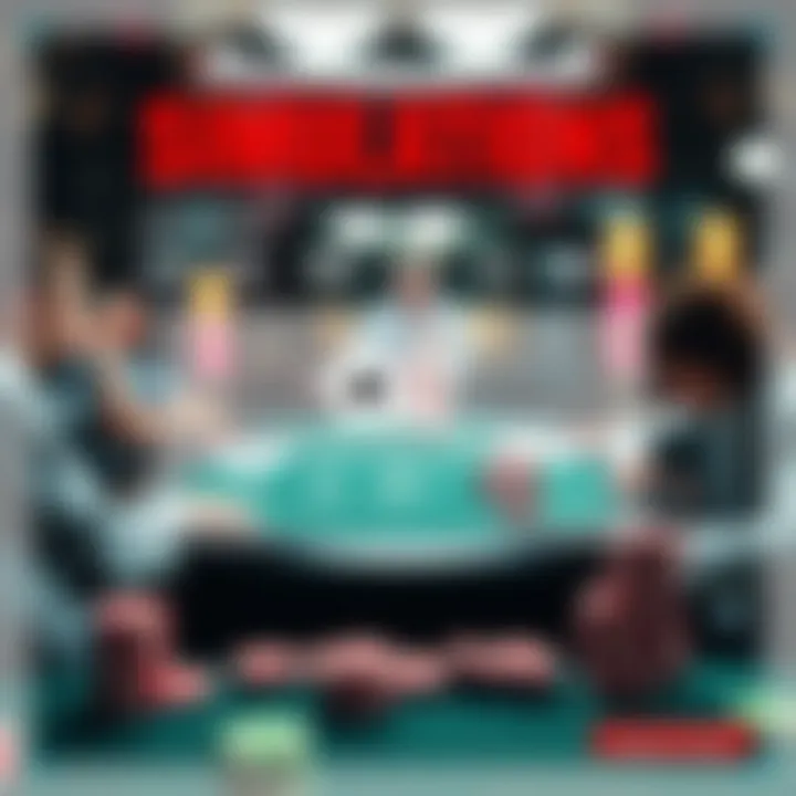 An infographic illustrating the evolution of poker simulations