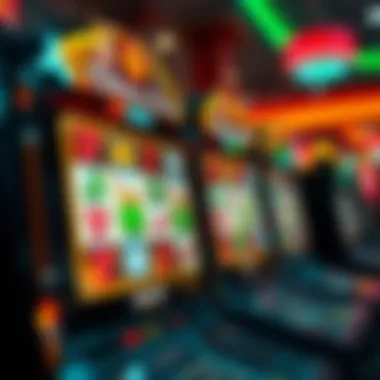 Engaging interface of an online slot game