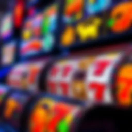 Diverse Slot Game Symbols Colorful display of various slot game symbols