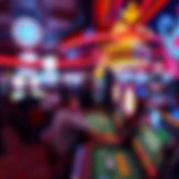 Vibrant casino atmosphere in New York City