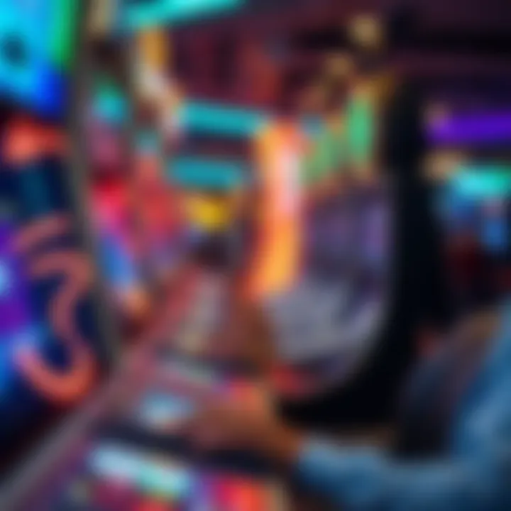 A modern depiction of technology's role in enhancing the user experience in cash games