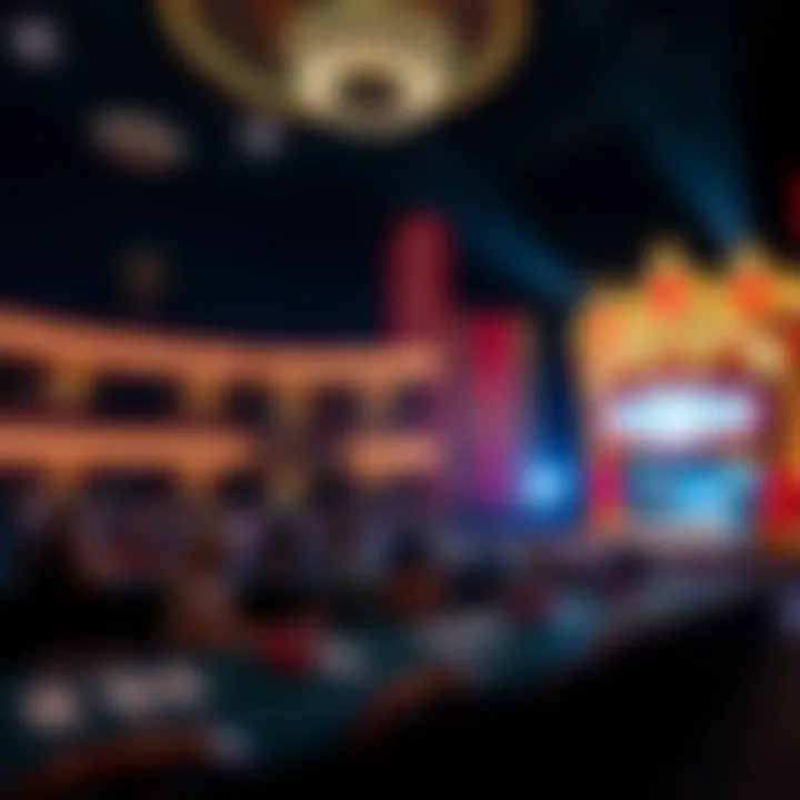 A thrilling performance at a renowned Las Vegas theater.