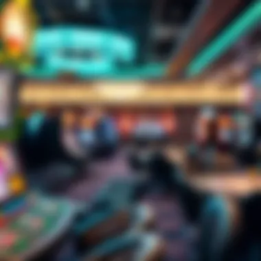 Modern Venues Shaping Pittsburgh's Gaming Culture Interior view of a modern live casino venue