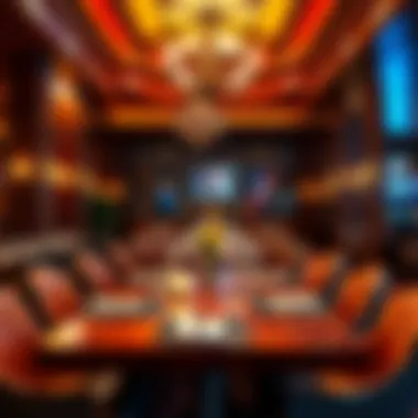 A cozy dining area featuring a delectable array of culinary options