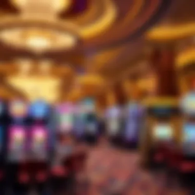 Diverse Gaming Opportunities at MGM Grand Engaging casino landscape featuring diverse gaming opportunities