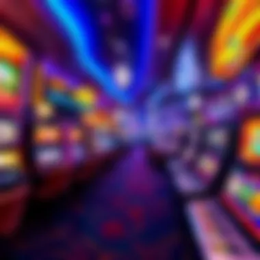 Exciting Gaming Floor Experience Vibrant gaming floor filled with interactive gaming options