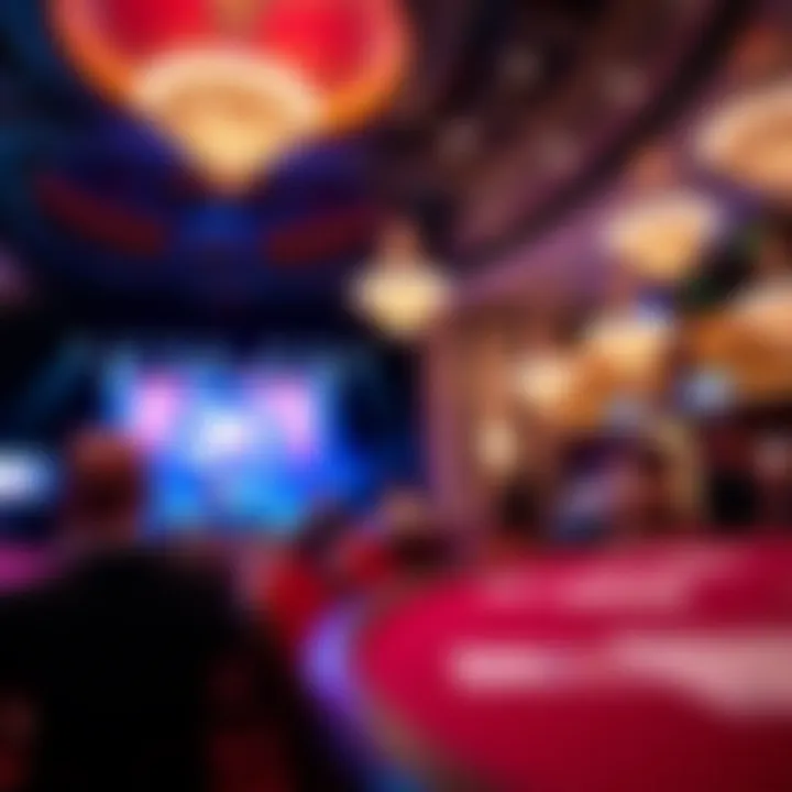 Stage view of a live entertainment event in the venue