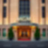 Exterior view of MGM Northfield showcasing its modern architecture