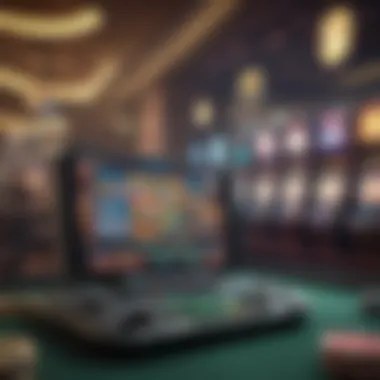 An array of mobile gaming devices showcasing diverse experiences