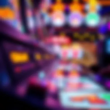 Vibrant casino slot game interface