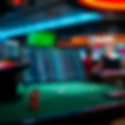 Virtual betting interface with diverse options