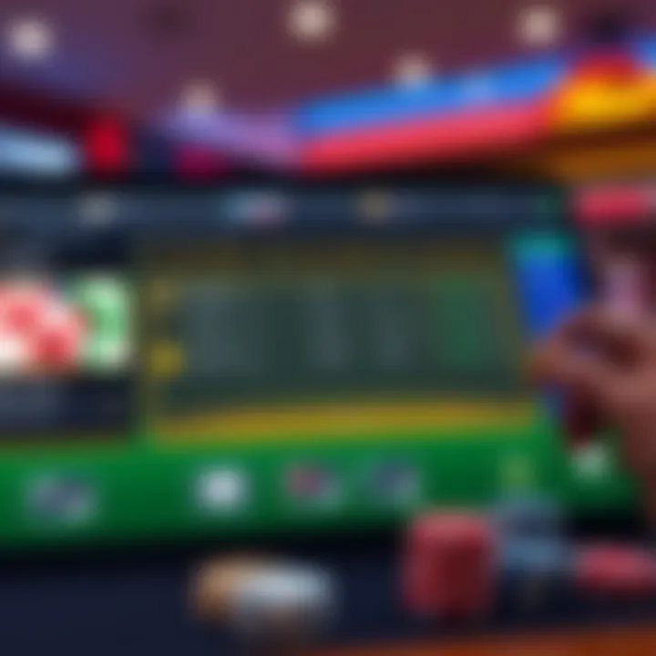 Diverse Payment Options at Online Casinos Casino dashboard showing payment options