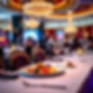 Savor French Cuisine at Paris Hotel Casino Elegant dining setup featuring French cuisine